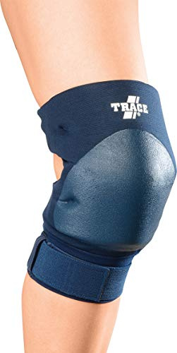 Trace Handball & Hallensport Knieschoner/Unisex Erwachsene/M/Dunkelblau/Weiche Polsterung/Indoor/Protektor gepolstert/komfortabel & enganliegend/Auch für Volleyball, Fussball & Tanzen