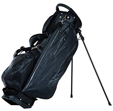 JuCad Bag 2 in 1 Waterproof I Wasserdicht I Tragebag I Cartbag I Golf I Tasche I Farbe Schwarz