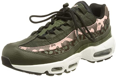 Nike Air Max 95, Herren Laufschuhe, Sequoia/Pink Glaze/Schwarz, 37.5 EU
