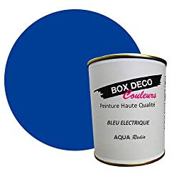 Pintura radiador a base de laca acrílica con aspecto aterciopelado Aqua Radia – 750 ml / 7,5 m², azul eléctrico