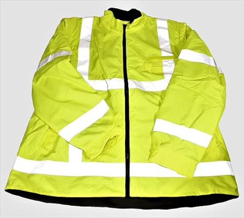 EUREKA TECWEAR Soft-Shell-Jacke Winterjacke Warnschutz-Jacke gelb Schutz-Jacke, Größe:5XL