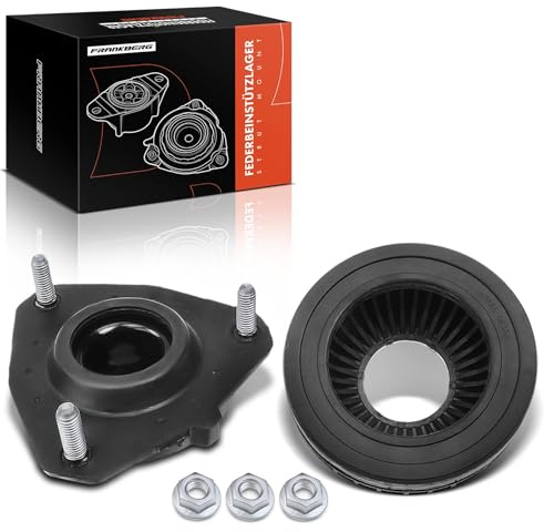 Frankberg 1x Palier de jambe de suspension Essieu Avant Compatible avec Fiesta V JD JH 2001-2010 Fusion JU 2002-2012 2 DY 2003-2007 Remplacer# 1198235