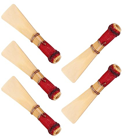 5 Anches de Basson, étui de Protection pour Anches de Basson Moyen, Accessoires D'instruments