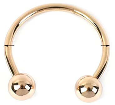 HOTIPS 2/4 fibbie in metallo a forma di U bikini costume da bagno per vestiti collare cinturino connettore decorativo chiusura a vite accessori hardware-2 pezzi, oro chiaro 32 x 8 mm