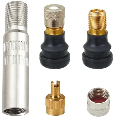Satgoo Valvola Tubeless per Monopattino Ninebot G30, Xiaomi, Segway Mini, Hoverboard, Adattatore di Estensione della Valvola per Accessori di Monopattino e Bicicletta