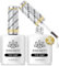 Born Pretty No Wipe Super Top Coat Gel U V 2X15ML - Clear Top U V Nagellack Shiny Lang Anhaltendes Überlack Soak-Off U V/LED Nagellack Gel Geschenk für Nagelstudio DIY Home