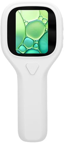 Generic Lente D'ingrandimento Portatile Fotocamera 500X Microscopio Digitale Portatile Schermo da 2 Pollici Lente D'ingrandimento con 6 Luci LED, Adatta per L'esplorazione Scientifica dei Bambini,