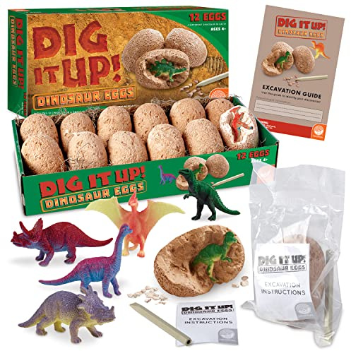 MindWare Dig It Up! Dinosaur eggs excavation kit