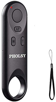 PHOLSY Fotocamera Telecomando senza fili BR-E1 Bluetooth Compatibile con Canon R100, R3, R7, R10, R8, R6, RP, 90D, 200D, 200D-II, 250D, 6D-II, 77D, 800D, 850D, M6-II, M50-II, M200, G5X-II, G7X-III