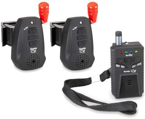 UNI CAT Sensible Cat 2+1 Set - Welsbissanzeiger, Bissanzeiger zum Wallerangeln, Wallerbissanzeiger, Welsangeln, Funkbissanzeiger, Anzeiger mit Funk