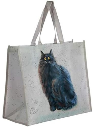 Puckator Kim Haskins Einkaufstasche, Katze, Schwarz