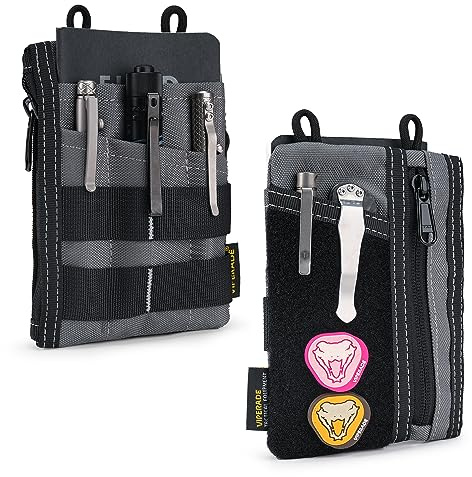 VIPERADE VE16 EDC Pouch, EDC Organizer for Men - Pocket Organizer Multitool Pouch Wallet for EDC Gears