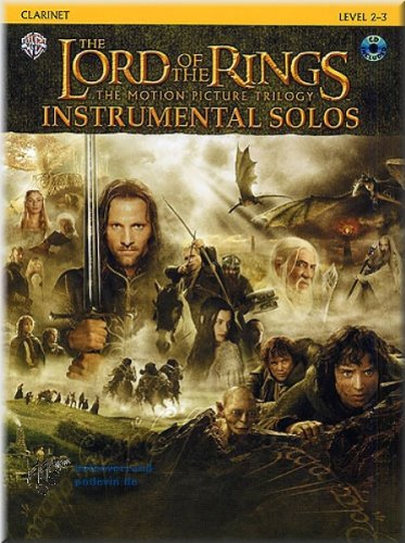 Herr der Ringe - The Lord Of The Rings Instrumental Solos Clarinet - Klarinette Noten [Musiknoten]