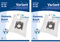 10 Staubsaugerbeutel SI08 für Bosch BSG71666, VSZ31455, BSG62010