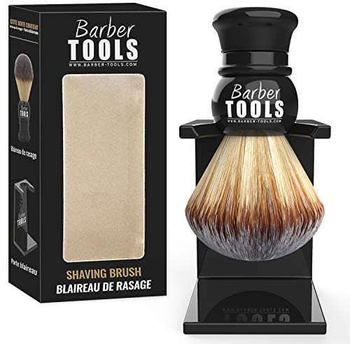 Barber Tools Pennello da Barba con Supporto