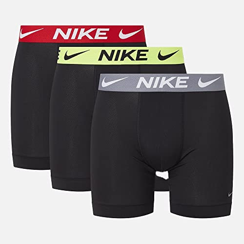 NIKE Boxer Brief 3ppk Uomo Intimo Tecnico Nero L