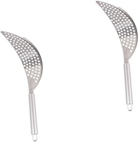PRETYZOOM Lavello 2 Pz strumento da cucina colino per pentole in acciaio inossidabile utensili da cucina setaccio drenante in acciaio inox verdura attrezzo Stoviglie piastra filtrante Cucine