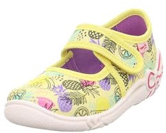Superfit Mädchen Belinda Hausschuh, Gelb Mehrfarbig 6040, 31 EU