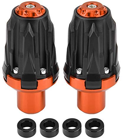 KIMISS 1 * Pair of Universal Motorcycle Anti-Crash Frame Sliders Protectors(Orange)