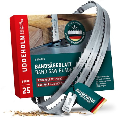 Bayerwald Uddeholm - Hoja de sierra de cinta (2240 x 10 x 0,6 x 6 mm, para todo tipo de madera/cinta de sierra, apta para Elektra Beckum, etc.).