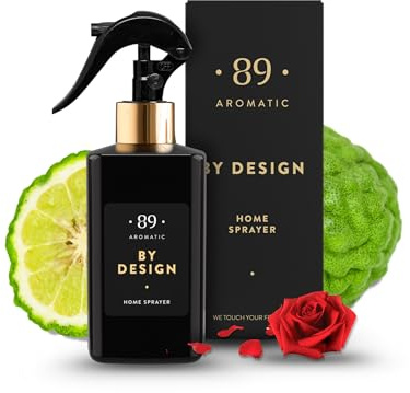 Aromatic • 89 • Room Spray 300 ml Fresh Bergamot, Rose & Currant, Long-Lasting Room Fragrance Spray & Air Freshener for Home, Bedroom & Bathroom, Neutralises Odours, Fresh & Room Perfume
