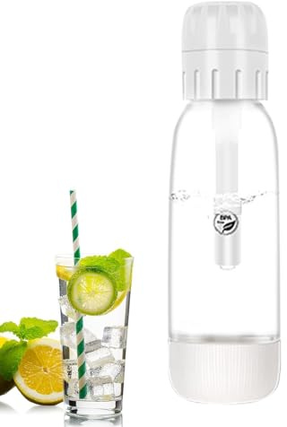 Gasador de agua con gas, máquina de soda con botella, burbujas para botellas, diseño compacto para bar, casa, cocina, fiestas al aire libre, cócteles