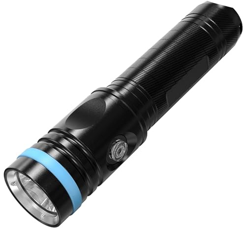 H2Odyssey Skywoods D7 Nova-2600 Dive Light - Waterproof Torch for Diving Into The Deep with Ease