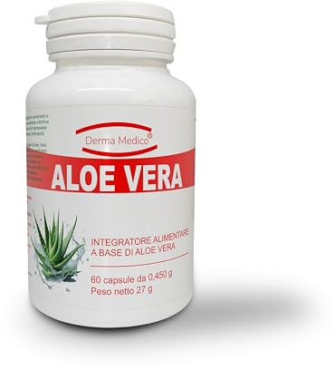 ALOE VERA 100% NATURALE! CONFEZIONE 60 CAPSULE DETOX INTESTINALE, SGONFIA LA PANCIA