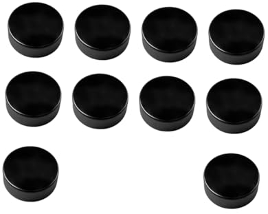 Sosoport 10 STK Pucks üben professionelle Hockey-Pucks für das Spiel Standard-Hockey-Pucks Sportartikel Hockey Puck Ice Globes Normale Hockeybälle Hockeyzubehör aus Gummi
