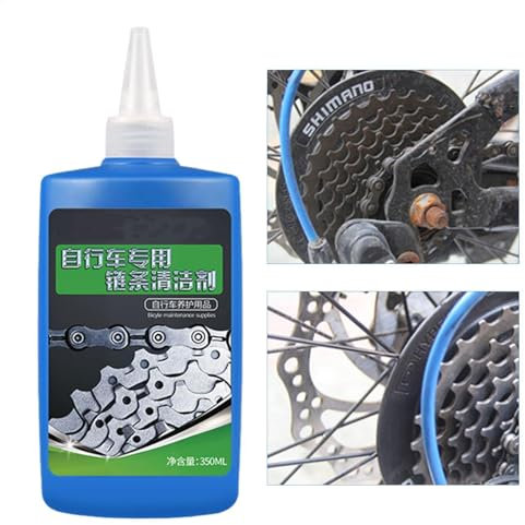 Spray nettoyant pour chaîne de vélo, 335,7 g, nettoyant pour chaîne de vélo, liquide de nettoyage pour chaîne de vélo, liquide de nettoyage pour vélos pliants