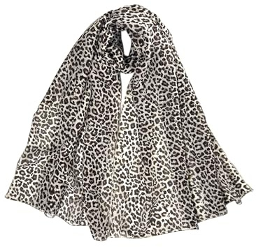 ERAKLE Sciarpa Donna in Seta e Cotone – Foulard Elegante Leggero per Tutte le Stagioni | Motivo Floreale, Animalier o Geometrico | Idea Regalo Chic