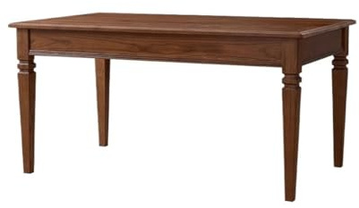 CUISGOR Diner Table Retro Log Long Table Simple Home Workbench Restaurant Dining Table(B:150CM*90CM*76CM)