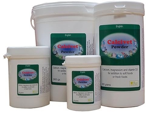 Fab Finches Calcium Powder & Vit D3 Bird Vitamin Supplement Birdcare Finches Canaries Poultry Birds (80g)