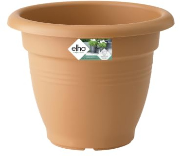 Elho 2055343 Green Basics Campana Pot de Fleurs Marron/Rouge 40 x 40 x 31 cm