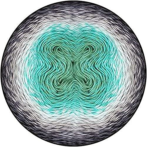 Scheepjes - Scheepjes Whirl 785 Minty Black Velvet Yarn - 1x1000m