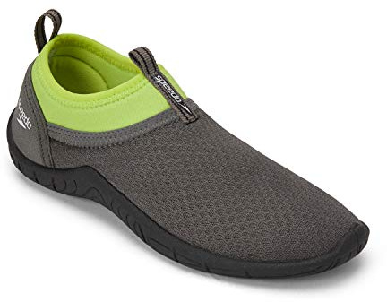 Speedo Water Shoe Tidal Cruiser Kids, Grey, 5 US Unisex Big