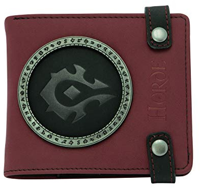 ABYSTYLE World of Warcraft - Horde - Portefeuille Premium Rot