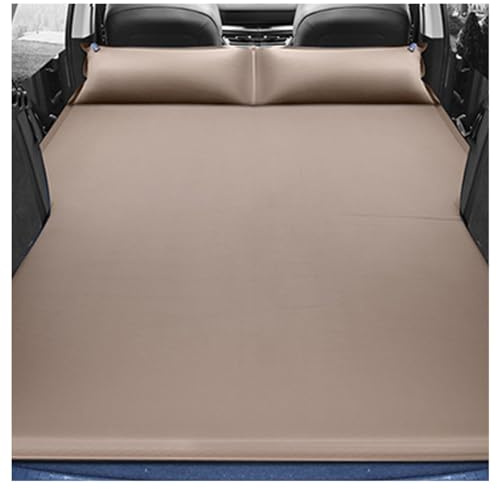 BFRDGE Materasso ad Aria per Auto, per Land Rover Discovery 5 2017-2024 materassi ad Aria da Campeggio, Letto per Auto per Escursionismo Spiaggia Viaggiare,C Beige