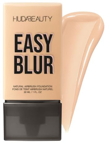HUDABEAUTY ORIGINAL | Easy Blur Natural Airbrush Foundation | 30 ml | by Bella | (210B CHAI, 30 ml (1 Pack)
