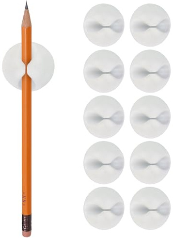 Fermacavi per cavi, Clip portacavi - Organizzatore di cavi porta cavi,Organizer per cavi adesivo 10X, fermacavo per cavi, gestione cavi per cavo di ricarica USB del telefono