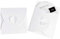 JZK 50x bianco Custodia per CD DVD in carta Kraft vintage 12,9x12,9cm Busta vuota Scatola per foto istantanee bomboniere scatole per bomboniere per matrimoni compleanni laurea