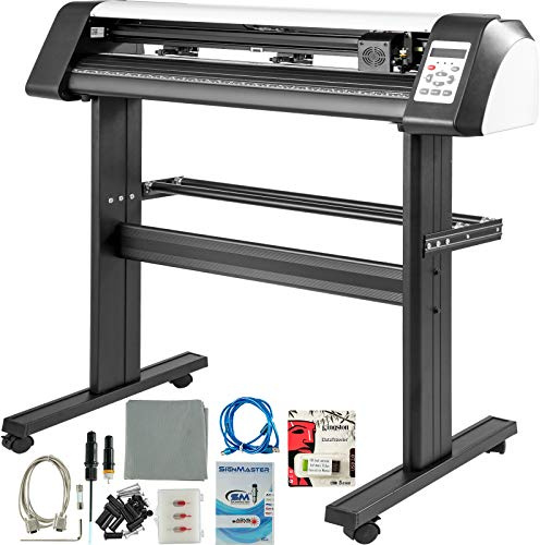 VEVOR Vinyl skärmaskin 720 mm, Vinyl skärmaskin med digital kontroll, Vinyl Cutter Signal, Plotter Cutter Skrivare, Printing Plotter Plotter
