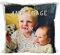 Hippowarehouse Personalised Cushion - Personalized with Any Text & Image (VARIOUS OPTIONS AVAILABLE) | Pillow, Cushion Cover, Infill, Sequil | Valentine's Magic Reveal