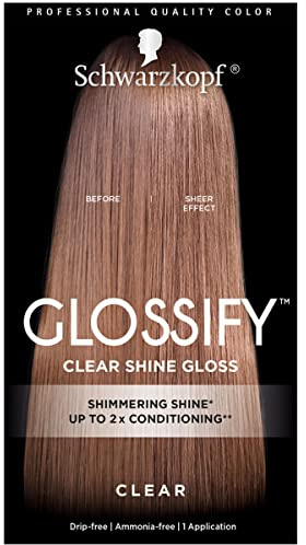 Schwarzkopf Glossify Customizable Color Gloss, Clear