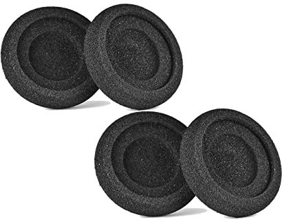 PALUMMA Almohadillas para auriculares, 2 pares de almohadillas de repuesto para auriculares Jabra Evolve 20, 20se, 30, 30II, 40, 65, 65+, suaves, transpirables, cómodas
