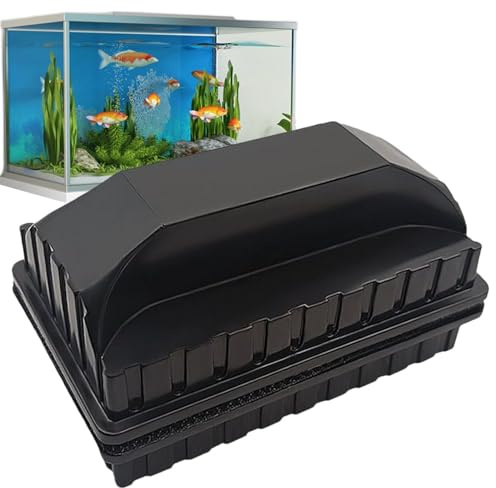Magnetisk akvarierengörare | 3 storlekar akvarium alger skrapor ren borste | ingen repor magnet fisktank glasrengörare magnetisk borste för små akvarium glas och akryl
