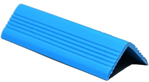 Unikicool Bordo per Scale Autoadesivo,Interni Scale Profili angolari,Autoadesivo PVC Scale Profili angolari,Flessibile,in Plastica,Impermeabile,per Scale Interne ed Esterne