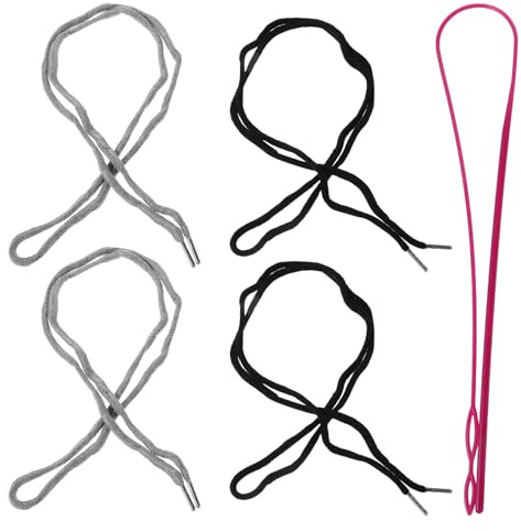 PRETYZOOM Dispositivo Para Enhebrar Cuerdas Cordón Para Pantalones Cordón Para Sudadera Con Capucha