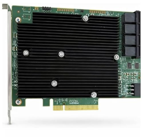 Zurjy 9300-16i 16 - Port 12Gb/s SAS Controller HBA Card P16 IT Mode for ZFS | SAS/SATA Storage Controller | High-Performance Hardware RAID Adapter for Servers & Workstations