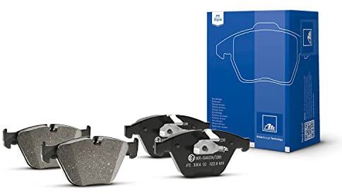 ATE Juego de pastillas de freno Delantero con contacto avisador de desgaste 13.0460-7184.2 Juego de pastillas de freno